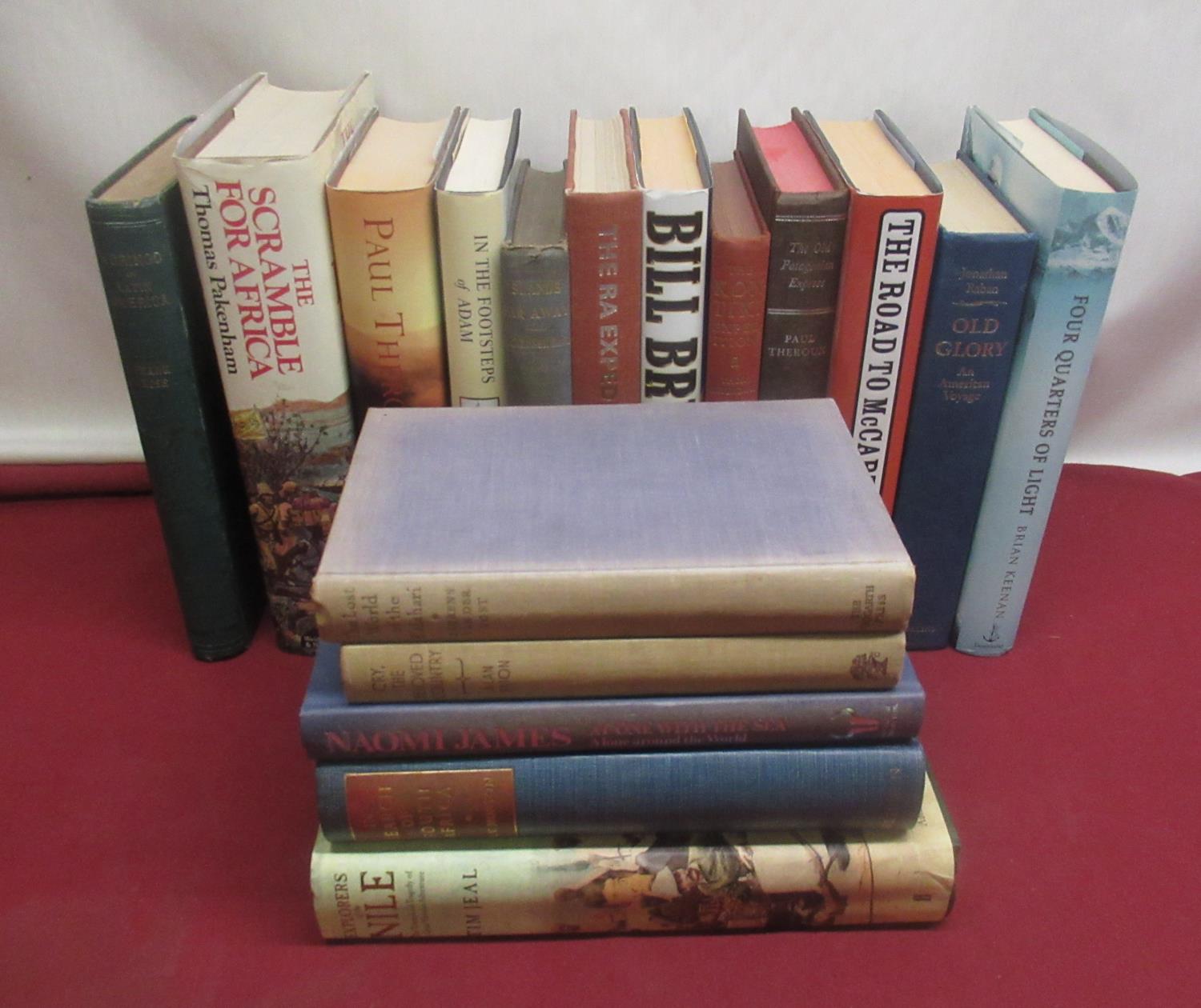 Collection of travel books relating to Africa, Pacific Ocean islands, North and South America inc.