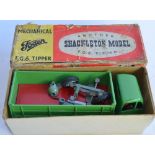 A vintage Shackelton Foden FG6 model, with box, full instructions, parts list etc. Model will need a