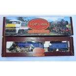 2 boxed Hornby "Toplink" train models, both limited edition: R242 BR Brittanic class "Robert Burns",