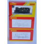 3 boxed Hornby OO gauge tank engines: R2189 LMS 0-4-0ST Class 0F locomotive. Excellent lightly