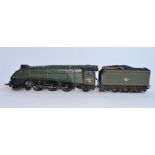 Hornby A4 Class 4-6-2 electric train model renamed to represent 60021 'Wild Swan'. No box etc.