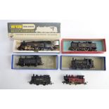 6 OO gauge electric tank engine train models, assorted manufacturers (Hornby, Wrenn etc). All used