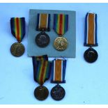 Collection of WWI medals including British war medal 1914 - 1918, Victory medal awarded to 62110