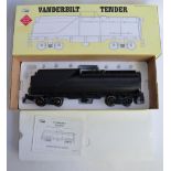 An Aristo 1/29 scale G-gauge boxed Vanderbilt Tender, ART-21850-01, with instruction booklet.