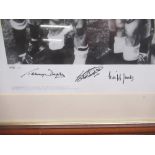FA Cup final Wembley 1961 Tottenham Hotspurs vs Leicester City signed limited edition print- Griff