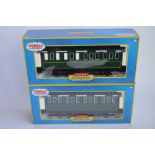 2 boxed Bachmann G gauge Thomas The Tank Engine carriages: Item No 97003 Emily's Coach and item No