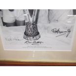 1972 UEFA Cup Winners Signed Limited Edition Print- Martin Chivers, Ralph Coats and Pat Jennings