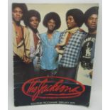 The Jacksons souvenir programme February 1979, signed by Michael Jackson, Tito Jackson and William