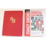 One stock book with good selection of commonwealth stamps to include Barbados, Bermuda, Hong Kong