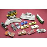 Matchbox Majorette diecast model vehicles incl. commercial vehicles, cars, tractors, etc (qty)