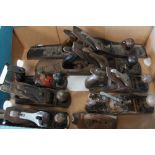 Collection of Stanley and Record planes of various sizes (7)