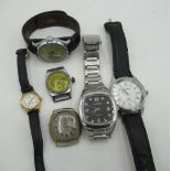 Eiger White Edition quartz wristwatch, Auriol quartz wristwatch on stainless steel bracelet,