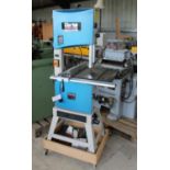 Clarke woodworker 340mm band saw with accessories and own trolley