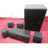 Kiro DA -AV 5 dolby digital 5.1 surround sound system with controller, base speaker and four