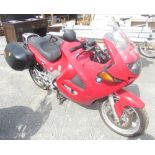 BMW K1200RS touring motorbike, with BMW pannier system, with single key, V5 and other documents