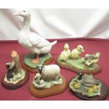 Border Fine Arts Birds by Russel Willis "Farm yard Duck"no A0127 H29cm, Border Fine Arts Birds by