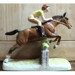 Beswick model of girl on jumping horse, model no. 939