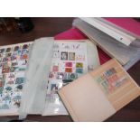 Large selection of mixed GB stamps, some channel islands, used/unused, mostly ER II in albums and