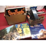 Selection of LP records incl Beatles Abbey Road, TOTP, The Seekers, Selection of singles incl The