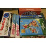 WITHDRAWN - M B Games, Yahtzee, two Waddington's Jig-Maps, other games and jigsaws