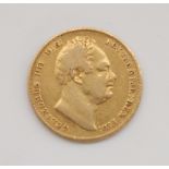 Geo.IV 1835 gold sovereign, 8.0g.