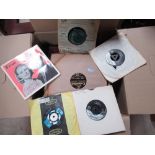 Large collection of 78rpm records, various genre (2 boxes)