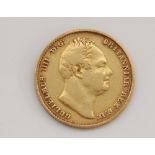 Geo.IV 1832 gold sovereign, 7.9g.