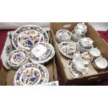 Comprehensive Booths Dovedale dinner, breakfast and tea service, comprising dinner plates, tea