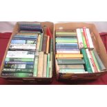 Collection of books relating to cricket inc. biographies and autobiographies (59 in 2 boxes)