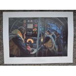 "We Guide To Strike", high quality limited edition unframed print by Gil Cohen (95/400), signed in