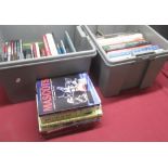 Collection of books on cars covering race cars, marquees, coach built cars, etc (qty in 2 boxes)