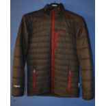 New Deerhunter Outdoor Clothing Verdun Thinsulate puffer style jacket, black with red trim, size