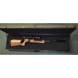 A Czech made CZ S200 sports air rifle with integrated compression tank. Full working order, with