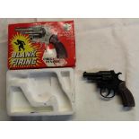 Boxed blank firing Cobra Dynamic air pistol by Sussex Armoury, in original box (relevant