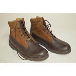 Pair of Barbour Cowdray walking boots, UK size 9.5, barely worn.