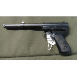 Diana pistol model 2 G2 .177 GAT action air pistol with plastic grips (1963)