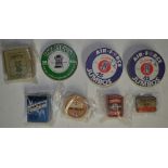 A collection of .177 and .25 air gun pellets including vintage boxed packs and tins from Champion,