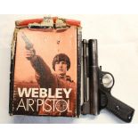 Premier Mark I Webley air pistol, in original box