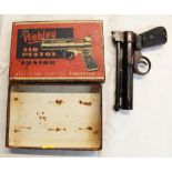 Webley Junior .177 air pistol, in original box