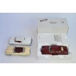 3 1/24 die-cast car models: Boxed Danbury Mint Tucker Tin Goose. Model would have been in near