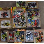 27 built Lego Hero Factory figures with instructions, no boxes. Sets: 6217, 6202, 6283, 6218,