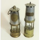 Protector Type 1A miners lamp, a Naylor of Wigan miners lamp (2)