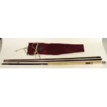 Hardy Sovereign Four Section Salmon Fly Rod 4.57m with original House of Hardy bag