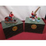 Robert Harrop Designs Limited Desperate Dan 'Keep on Rolling' BDS10 & Desperate Dan 'Gone Fishing'