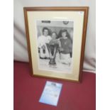 Withdrawn - 1972 UEFA Cup Winners Signed Limited Edition Print- Martin Chivers, Ralph Coats and Pat