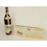 Large bottle of German Asbach Brandy (3.0l, vol 38%), originally from BAOR Naafi stores