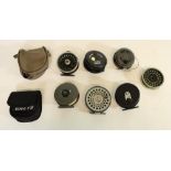 Four fly reels to inc. Roddy 340, Silstar 2904, Orvis Madison, Pilgrim 7/8, Leeda Gearfly and BFR