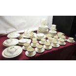 Royal Doulton the Coppice comprehensive dinner and tea service 15 covers, comprising 2 oval meat