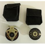 Ari T'Hart Rio Orbigo F2 8204 Fly Reel with spare spool in original pouches