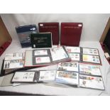 Nine folders of First Day Covers